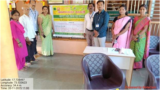 ग्रामपंचायत वरवली यांजकडून आयुष्मान भारत गोल्डन कार्ड कॅम्प